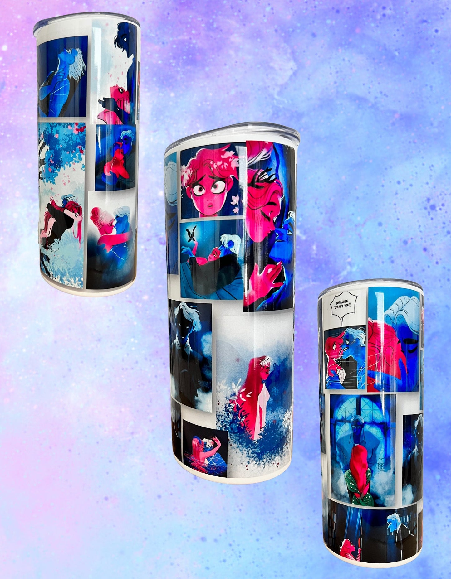 Lore Olympus (H) - Tumbler 20 or 30 oz | Gift for her/him | Gift | Underworld Con 96 |Greek Mythology | hades and persephone