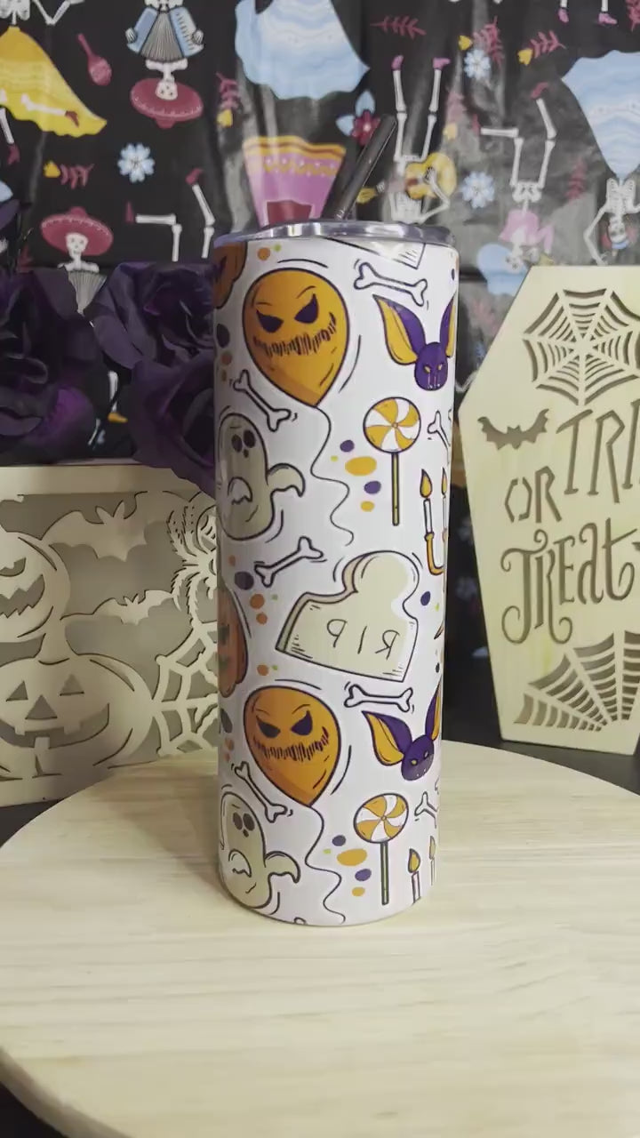 R.I.P-Halloween Tumbler| Spooky Season | Halloween Tumbler Gift| Gift for her/him | Spooky Tumbler| Halloween Cup